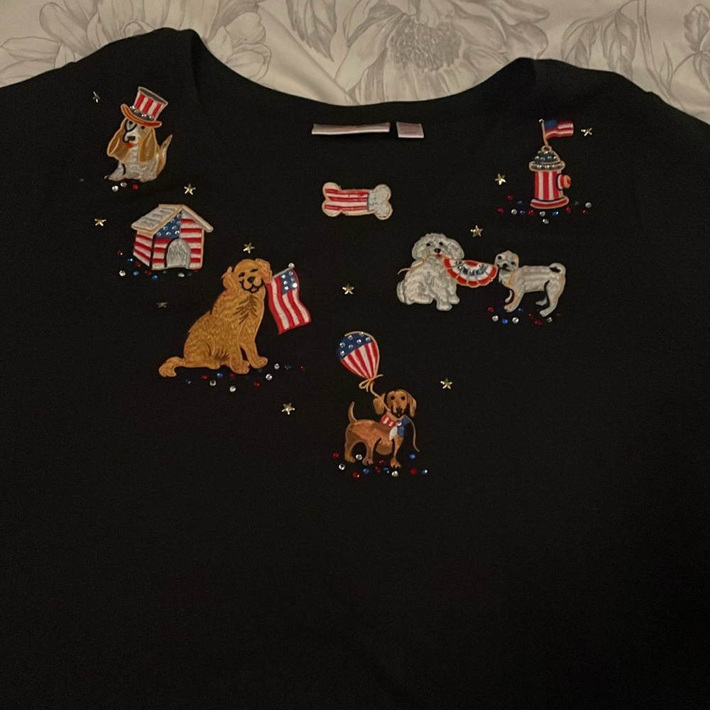 Patriotic Dog T-Shirt